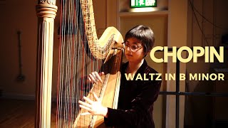 Helena Ricci – Chopin Waltz in B minor Op69 n2 solo harp [upl. by Dion]