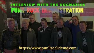 The Dogmatics Interview by Jack Low on Punk Rock Demonstration 122523 [upl. by Einiar]