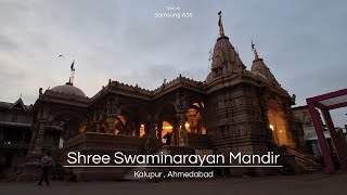 Shree Swaminarayan Mandir  Kalupur  Ahmedabad  Shot on Samsung A35 [upl. by Trilbie99]