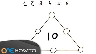 Magic Triangle Tutorial with Answer [upl. by Marty]