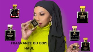 LUXURY FRAGRANCE HAUL  FRAGRANCE DU BOIS HAUL  REVIEW  FRAGRANCE COLLECTION 2022 [upl. by Hamilton]