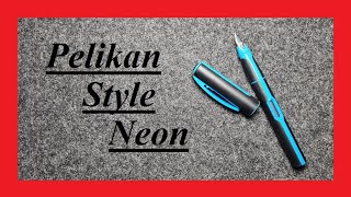 Pelikan Style Neon  Review Deutsch [upl. by Congdon873]