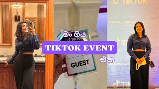 මං ගිය tiktok event එක  GRWM  Vlog [upl. by Lucita908]