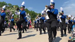 Northern Lights Marching Band 2018  Lilac Festival Parade on Mackinac Island [upl. by Geesey107]