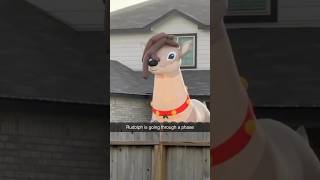 RUDOLPH goes THROUGH AN EMO PHASE 🦌💀 comedy funny christmas lol [upl. by Lertnek155]