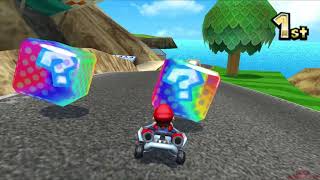 Mario Kart 7  Wuhu Loop Mario Gameplay [upl. by Nehte568]