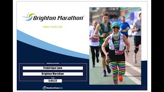 Brighton Marathon 2022 in 4 minutes [upl. by Kram391]