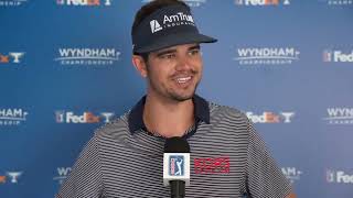 Beau Hossler Friday Flash Interview 2024 Wyndham Championship [upl. by Croft495]