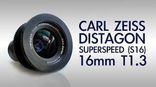 Carl Zeiss Distagon Superspeed S16 16mm T13 f12  Shot on BMPCC [upl. by Nothsa808]