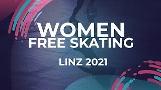 Regina SCHERMANN HUN  WOMEN FREE SKATING  Linz 2021 JGPFigure [upl. by Oiled]