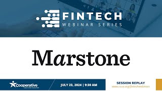 Fintech Webinar Series  Revolutionizing Digital Wealth Management with Marstone [upl. by Cailly680]