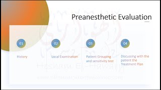 01 preanesthetic evaluation [upl. by Otrebide]