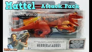 MATTEL  Attack Pack  Herrerasaurus  Review 250 german [upl. by Solokin]