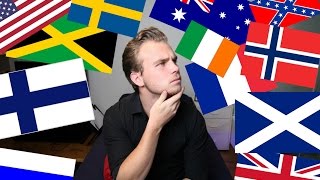 FINNISH GUY SPEAKING 14 DIFFERENT ACCENTS [upl. by Aicilat804]