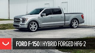 Lowered Ford F150  Vossen Hybrid Forged HF62 Wheel [upl. by Ioyal]