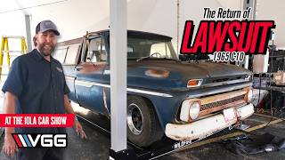 C10 quotLawsuitquot RETURNS with 4 Barrel EFI Swap On A Straight 6 LIVE In Front Of Fans Will It RUN [upl. by Cogen]