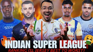 Indian Super League 202425 Jersey Review  Best amp Worst Kits [upl. by Alleunamme2]