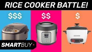 135 Rice Cooker Vs 15 Rice Cooker Zojirushi vs Black amp Decker  Rice cooker comparison [upl. by Kemp]