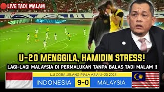 🔴GEGERKAN ASEAN TADI MALAM  INDONESIA U20 9 VS MALAYSIA U20 0  UJI COBA U20 2024 PIALA ASIA [upl. by Leasim702]