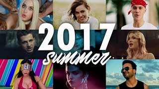 SUMMER HITS 2017  Mashup 60 Songs  T10MO [upl. by Kreiker235]