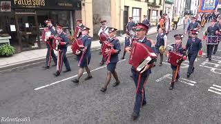 Staffordstown Accordion No4  12th Day Parade  Randalstown  120723 4K [upl. by Eniamahs165]