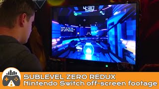 Sublevel Zero Redux Nintendo Switch offscreen footage [upl. by Clementine]