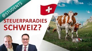 Steuern in der Schweiz Einkommensteuer Vermögensteuer und Dividenden [upl. by Danette]