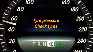 How to Reset the error Tyre pressure Check tyres TPMS on Mercedes W212 W204 W166 X204 W207 [upl. by Dallman396]