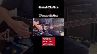 Gretsch FilterTron vs TV Jones HiLoTron【Pickups comparison】【ギター】【ピックアップ比較】【グレッチ】【Duo Jet】 [upl. by Damaris]