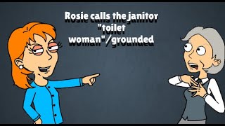 Rosie Calls the Janitor quottoilet womanquot and Gets Grounded [upl. by Altaf]