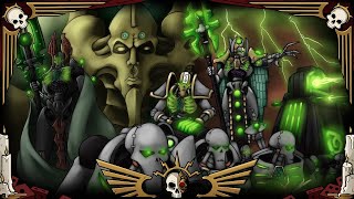 NECRONTYR FACE REVEAL 10ED NECRON CODEX BOMBSHELL  Warhammer 40k Lore [upl. by Assiruam]