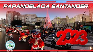 Papanoelada motera Santander 2023 [upl. by Glennis]