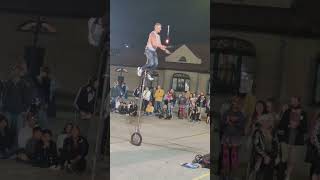 Buskerfest festival Carnival Waterloo Ontario Canada  The Mighty Quinn  Fort Wayne Magic Tricks [upl. by Laehcimaj]