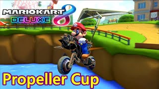 Mario Kart 8 Deluxe  Propeller Cup 200cc [upl. by Vander94]