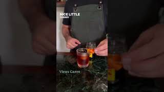 VIEUX CARRE  Part 2 cocktail recipe drink drinkrecipe drinkrecipes bartender cocktailrecipe [upl. by Avilys187]