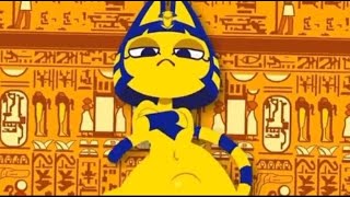 Funny Cat Dance Zone Ankha [upl. by Leasi]