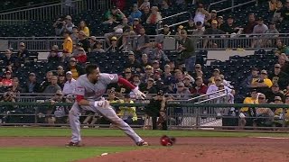 CINPHI Cervelli catches Hamilton in rundown [upl. by Rotkiv]