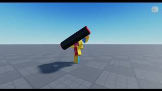 540 Kick With Battering Ram Roblox Animation [upl. by Suiramaj]