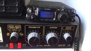 Zetagi TM535  Yaesu FT817nd  Phillips Speaker [upl. by Nyliahs]