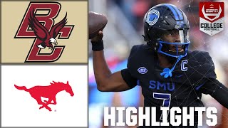 Boston College Eagles vs SMU Mustangs  Full Game Highlights  ESPN College Football [upl. by Assirialc]