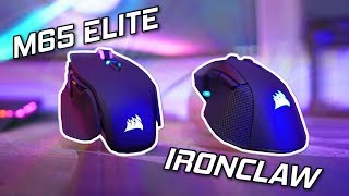 Corsairs NEW Gaming Mice For 2019 👍 Ironclaw amp M65 RGB Elite Review [upl. by Virgina30]