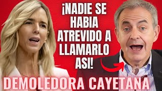 Los COJES de CAYETANA al LLAMAR ASÍ a ZAPATERO 😂¡PONIENDO ATACADA A TODA LA BANCADA DEL PSOE😂 [upl. by Eyma]