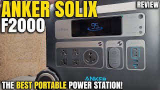 The Best PORTABLE Power Station  Anker SOLIX F2000 Review [upl. by Suitangi762]