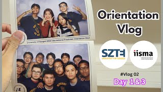 Orientation Day Vlog  IISMA 2024  University of Szeged [upl. by Lemraj]