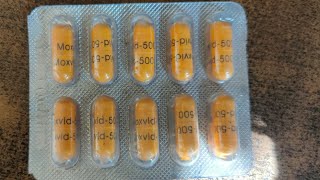 amoxicillin 500 mg capsules  moxvid500 Capsules review in hindi [upl. by Soalokcin]