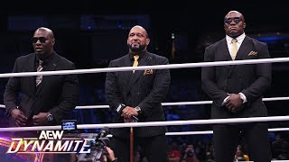 Bobby Lashley amp The Hurt Syndicate lay out their mission statement  11624 AEW Dynamite [upl. by Alrad]