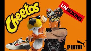 UNBOXING Tenis PUMA CHEETOS RSX Flamin Hot [upl. by Pappano]