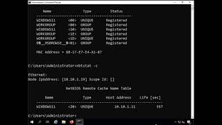 CyberQ CEHv12 Mod004 LAB01 Task 1 Perform NetBIOS Enumeration using Windows CommandLine Utilities [upl. by Meit340]