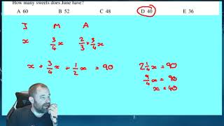 UK Intermediate Maths Challenge 2021 [upl. by Ahsienak615]