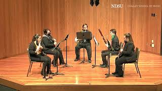 NDSU Wind Quintet  NDSU Challey School of Music  Pacquito D’Rivera  Aires Tropicales II Sol [upl. by Wiersma773]